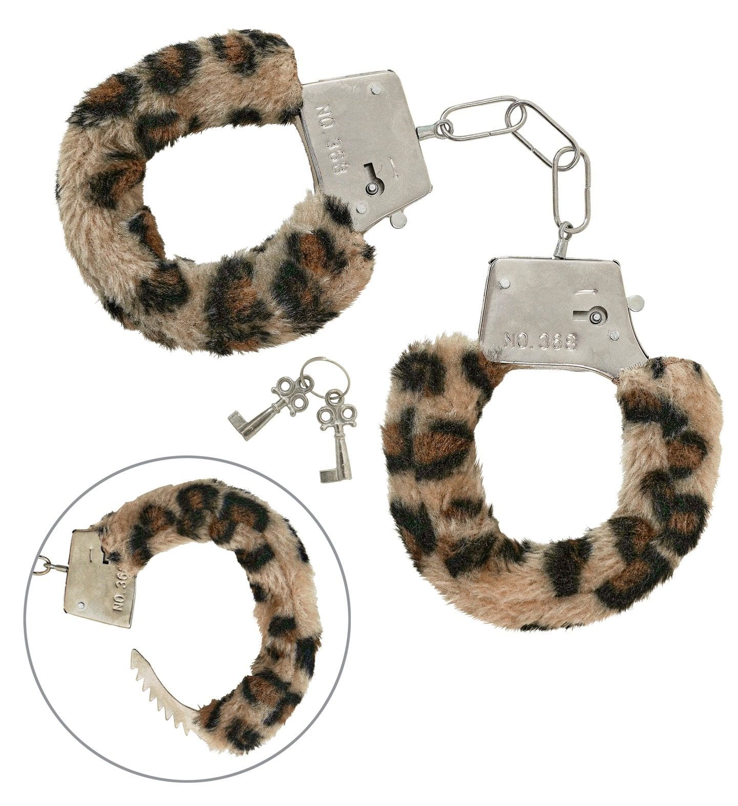Luipaard Handboeien Feest Dames Mannen