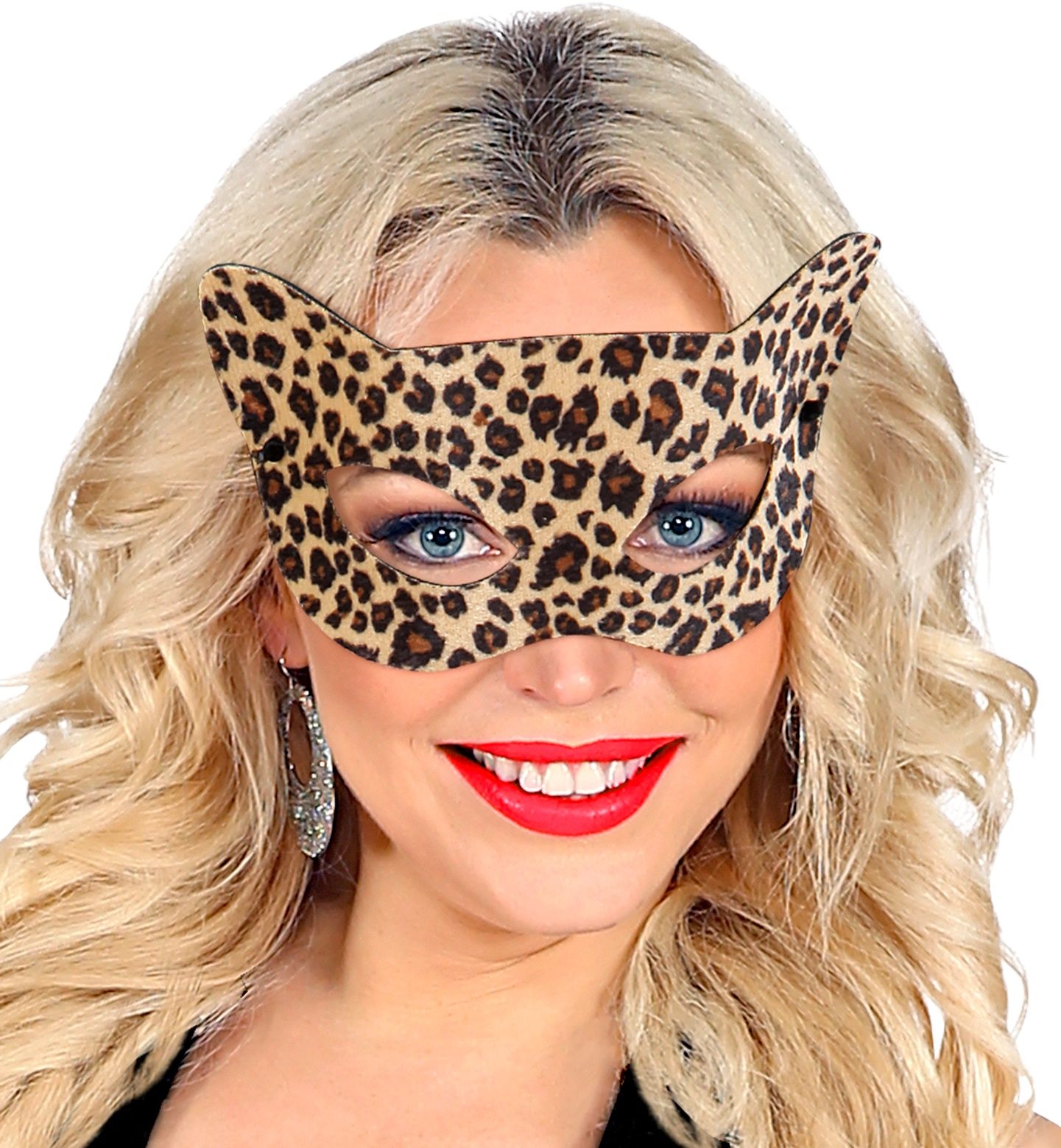 Luipaard print oogmasker