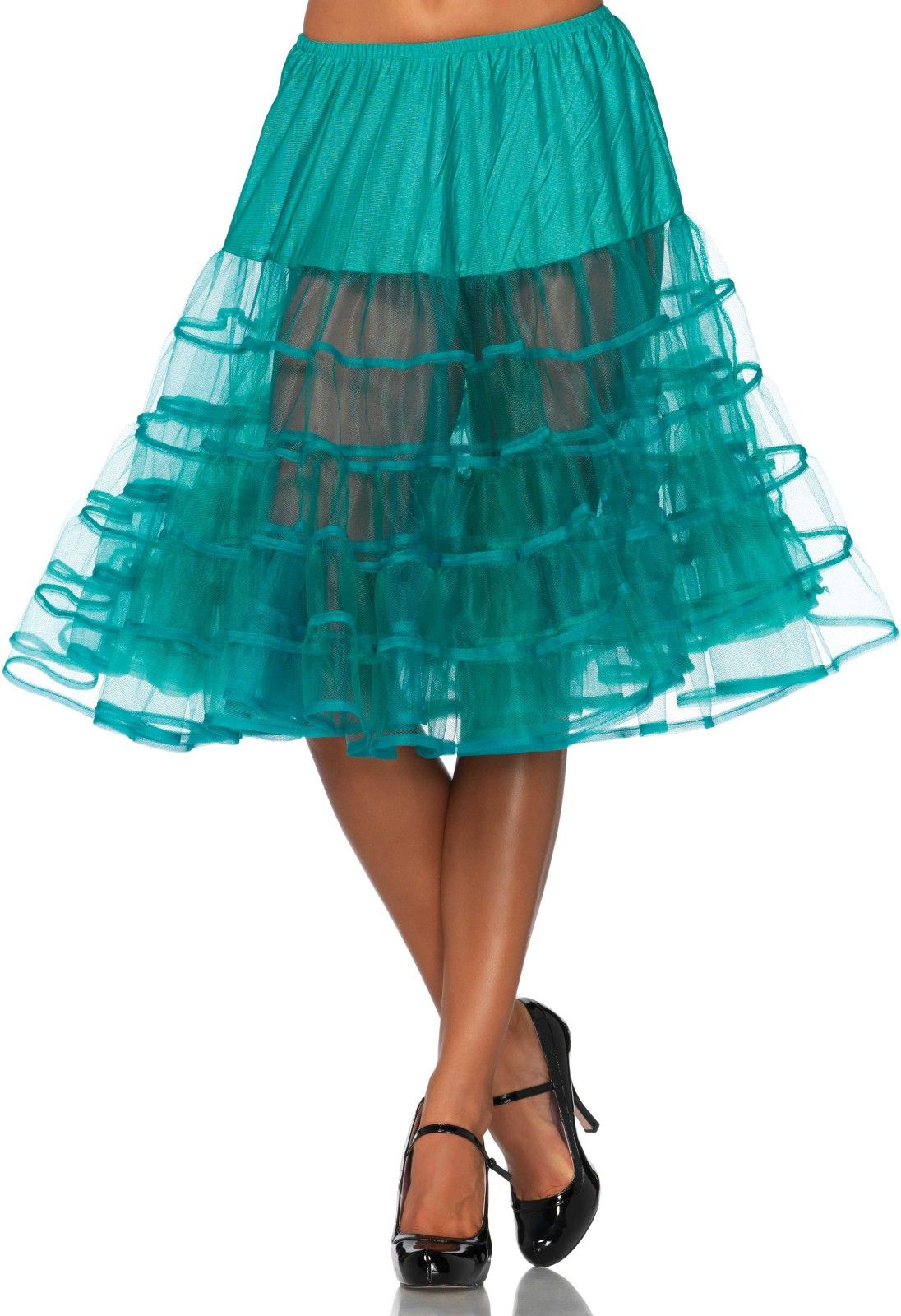 Luxe blauwe petticoat