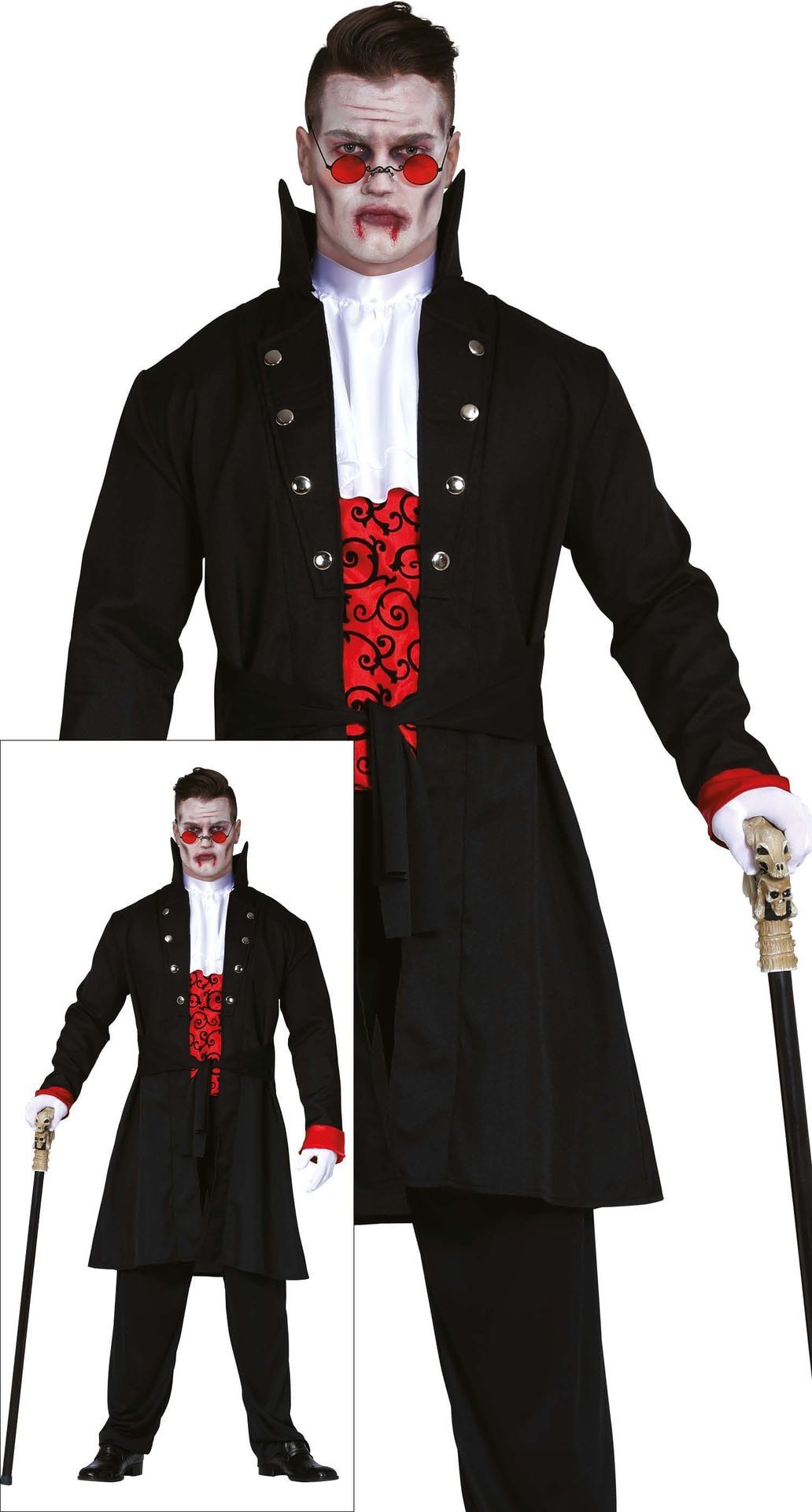 Luxe Dracula Outfit Jongens 14-16 Jaar