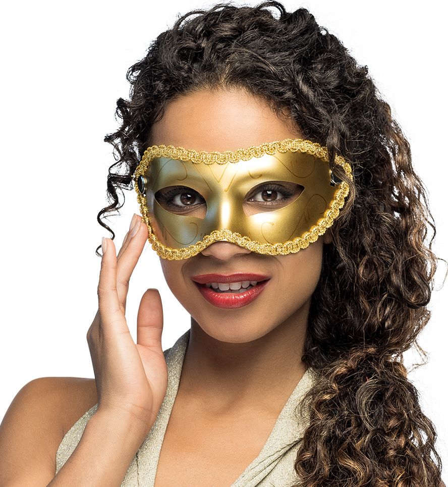 Luxe Gabriella Gouden Oogmasker