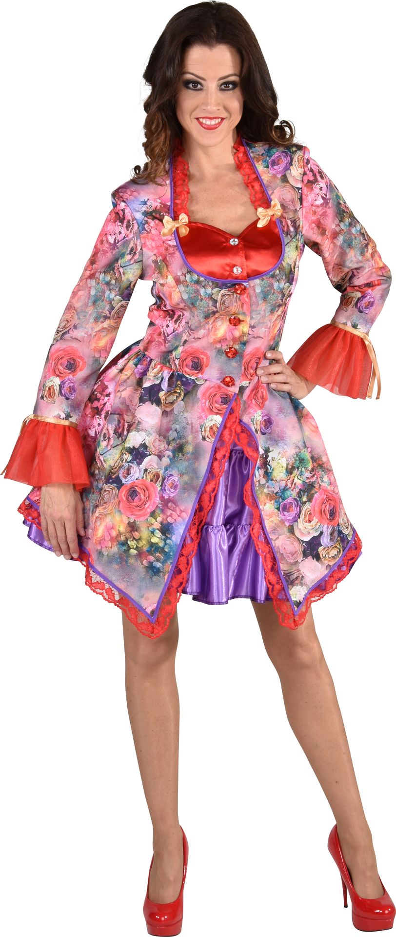 Luxe jasje barok rozen