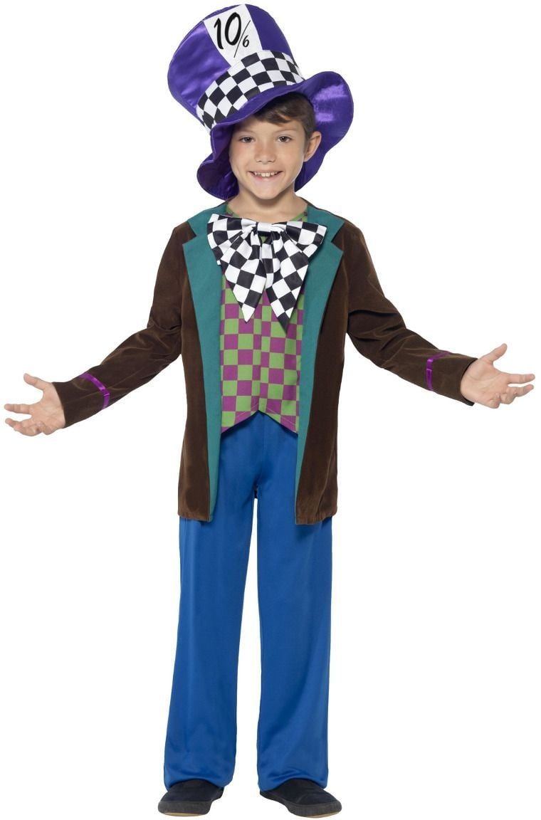 Luxe mad hatter jongens outfit