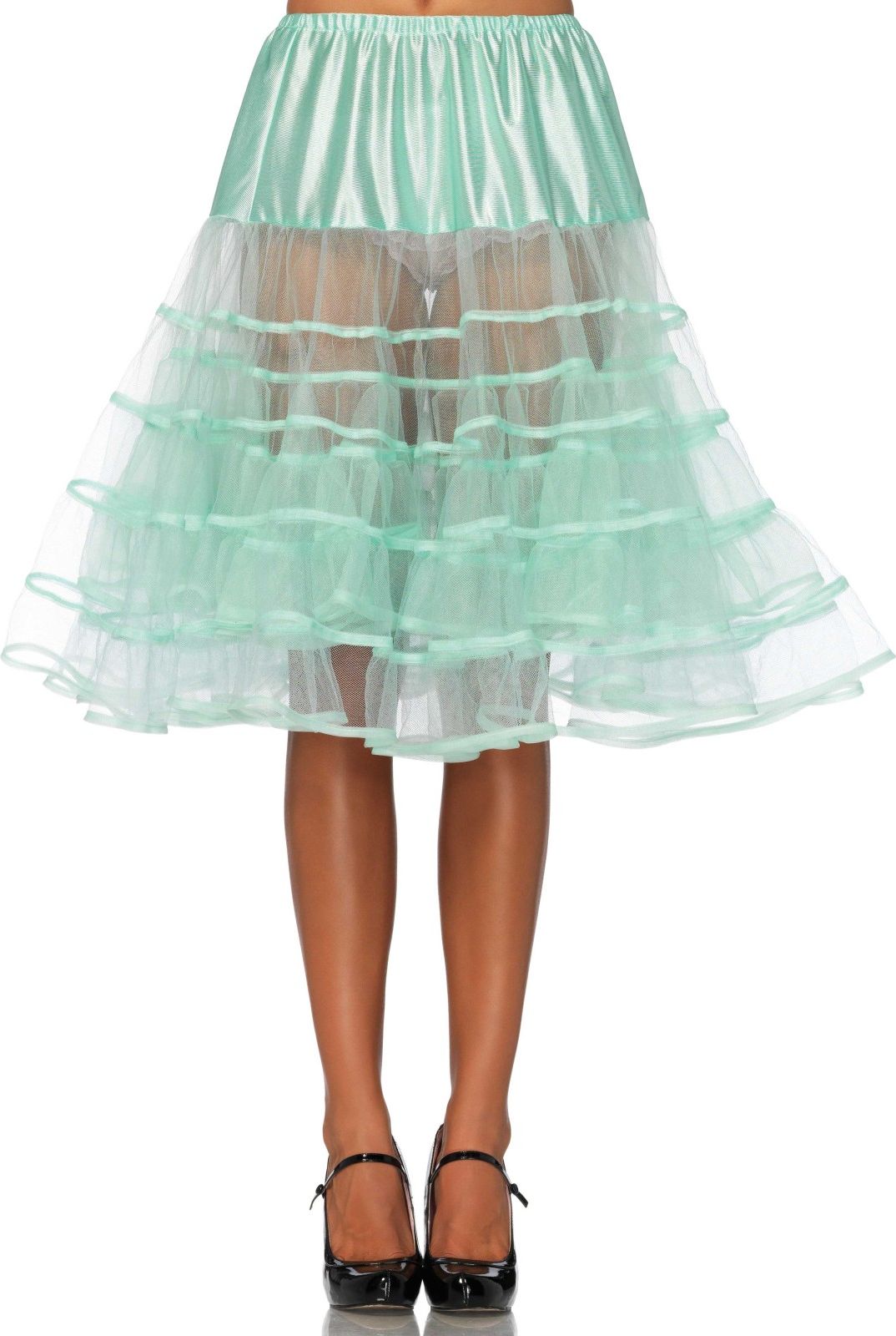 Luxe mint groene petticoat