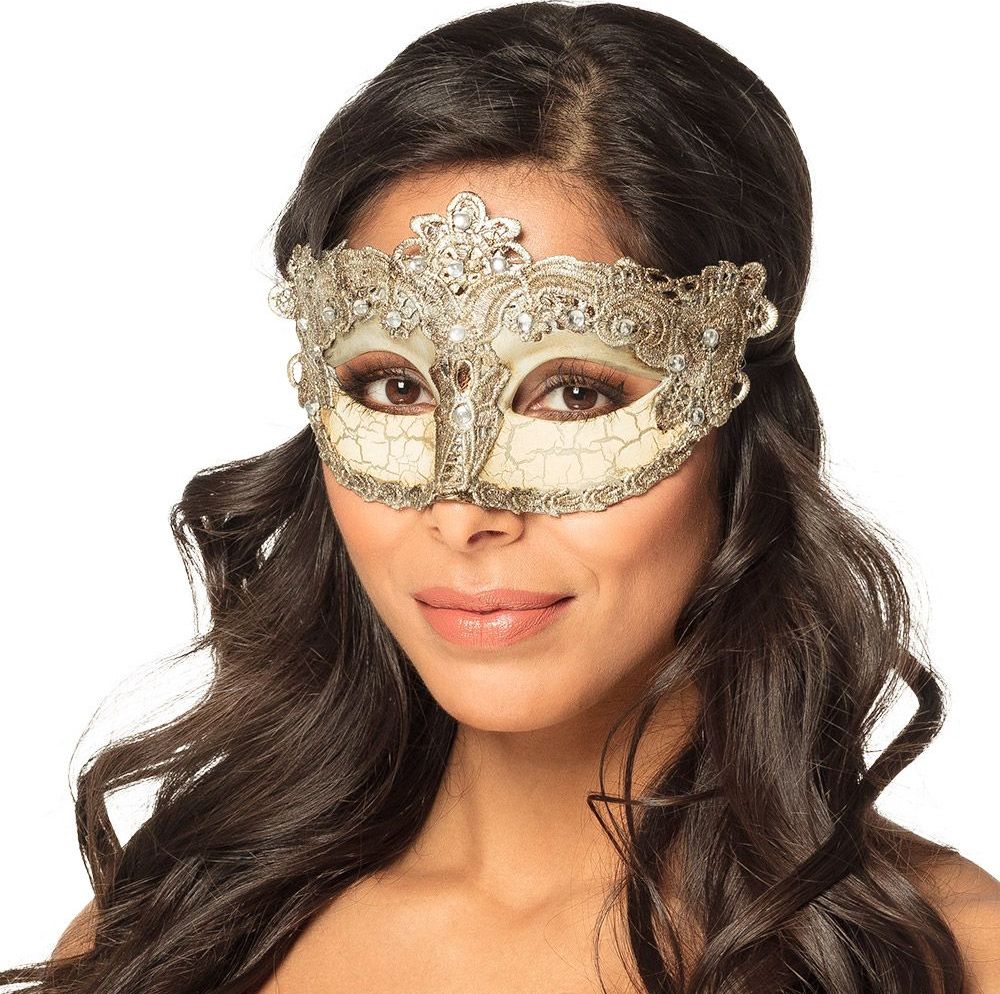 Luxe Oogmasker Venice Goud