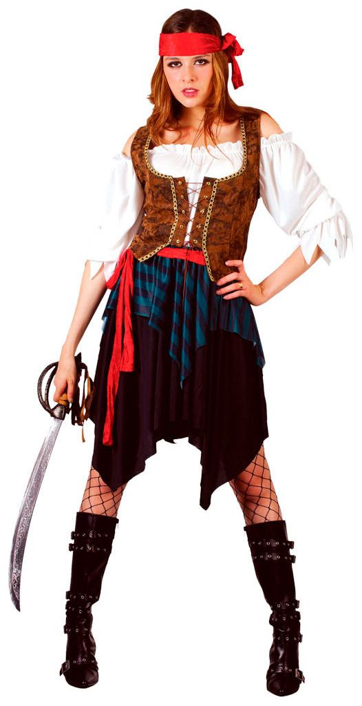 Luxe piraten jurk