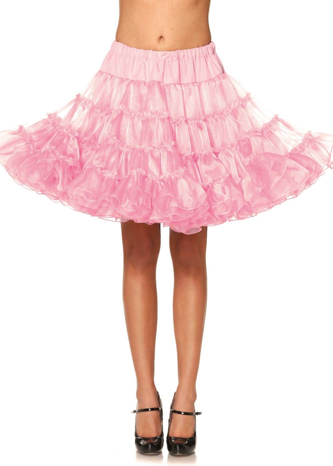 Luxe roze hoepelrok petticoat