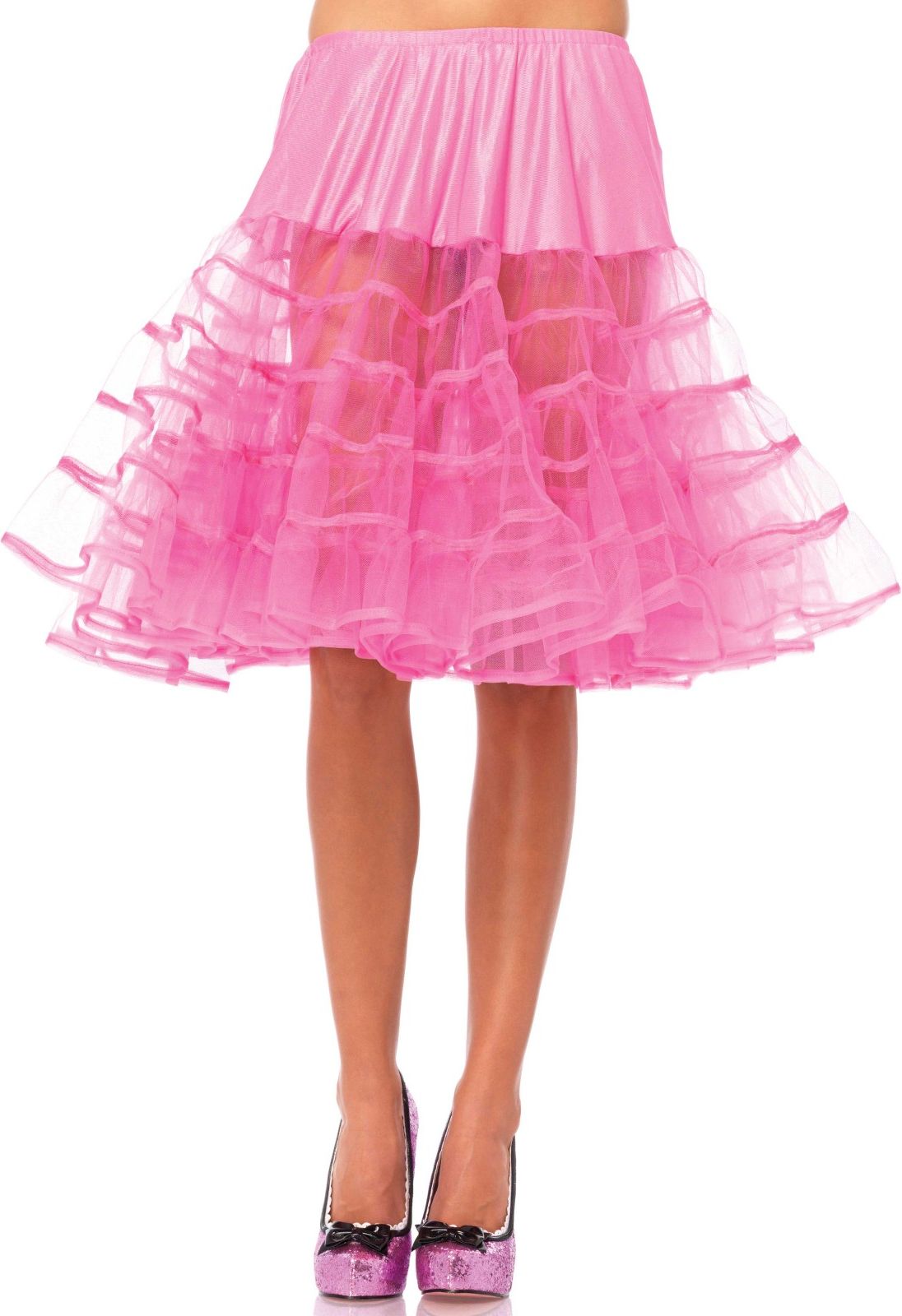 Luxe roze petticoat