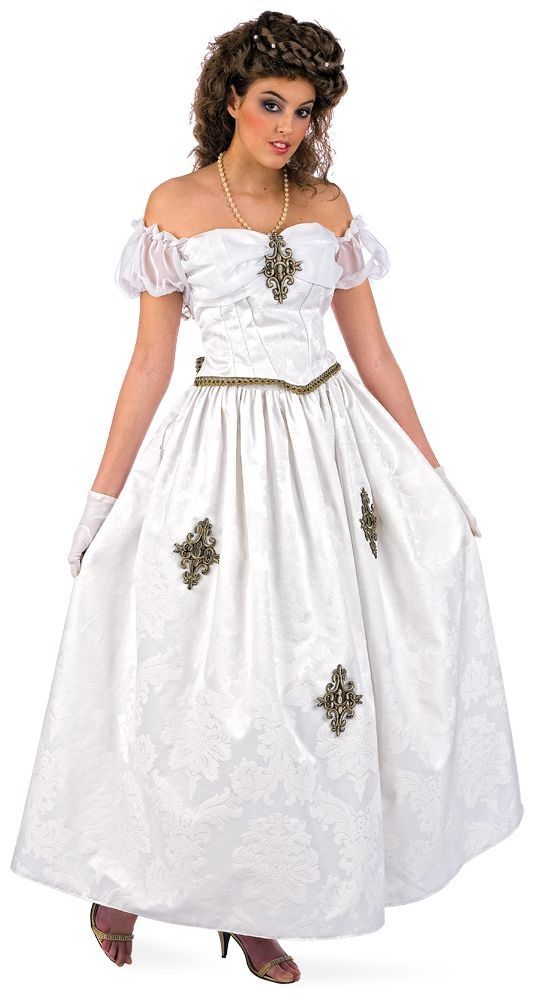 Luxe witte keizerin jurk