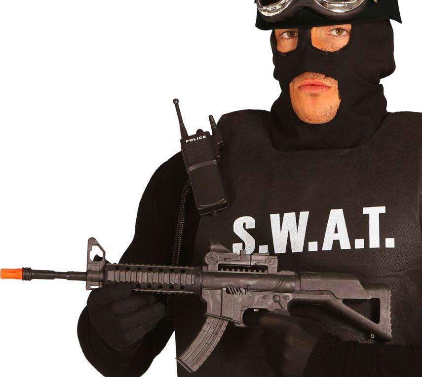 Zwarte M16 | Feestkleding.nl