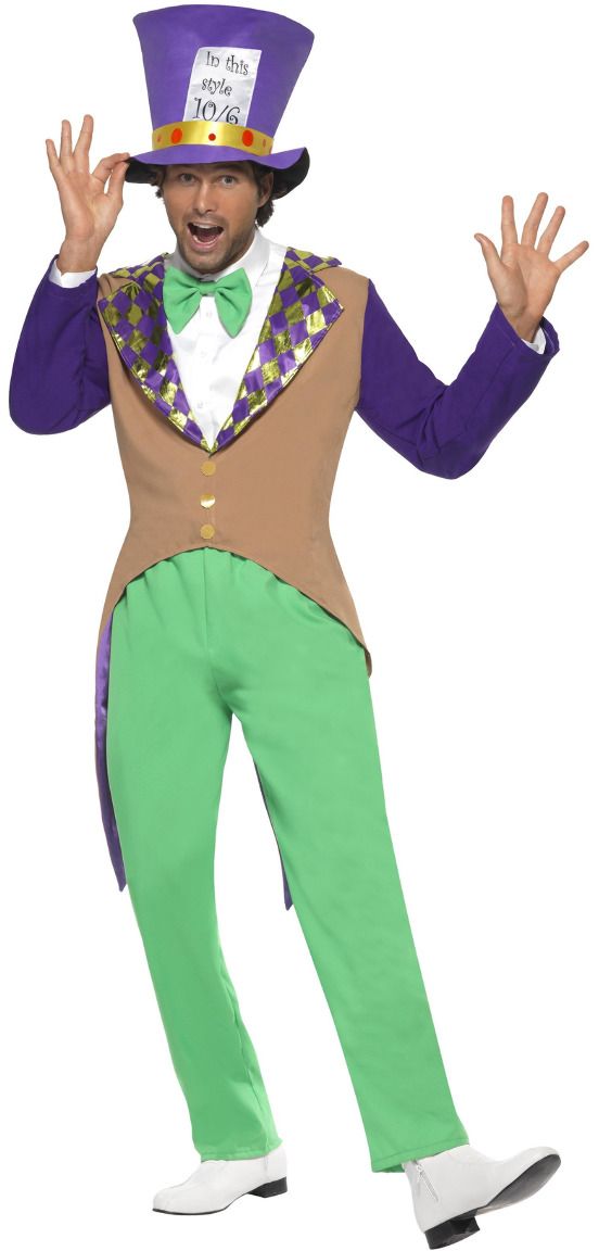 Mad hatter outfit groen