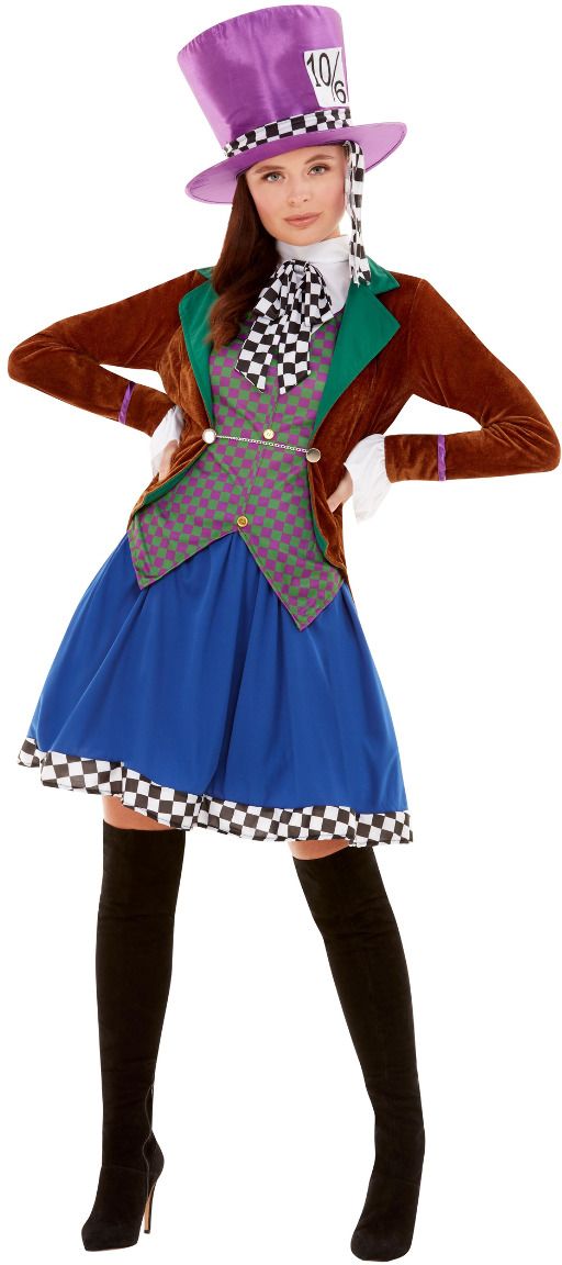 Mad hatter vrouwen outfit