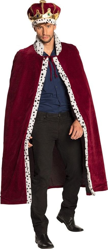 Majesty Koningsmantel met Kroon