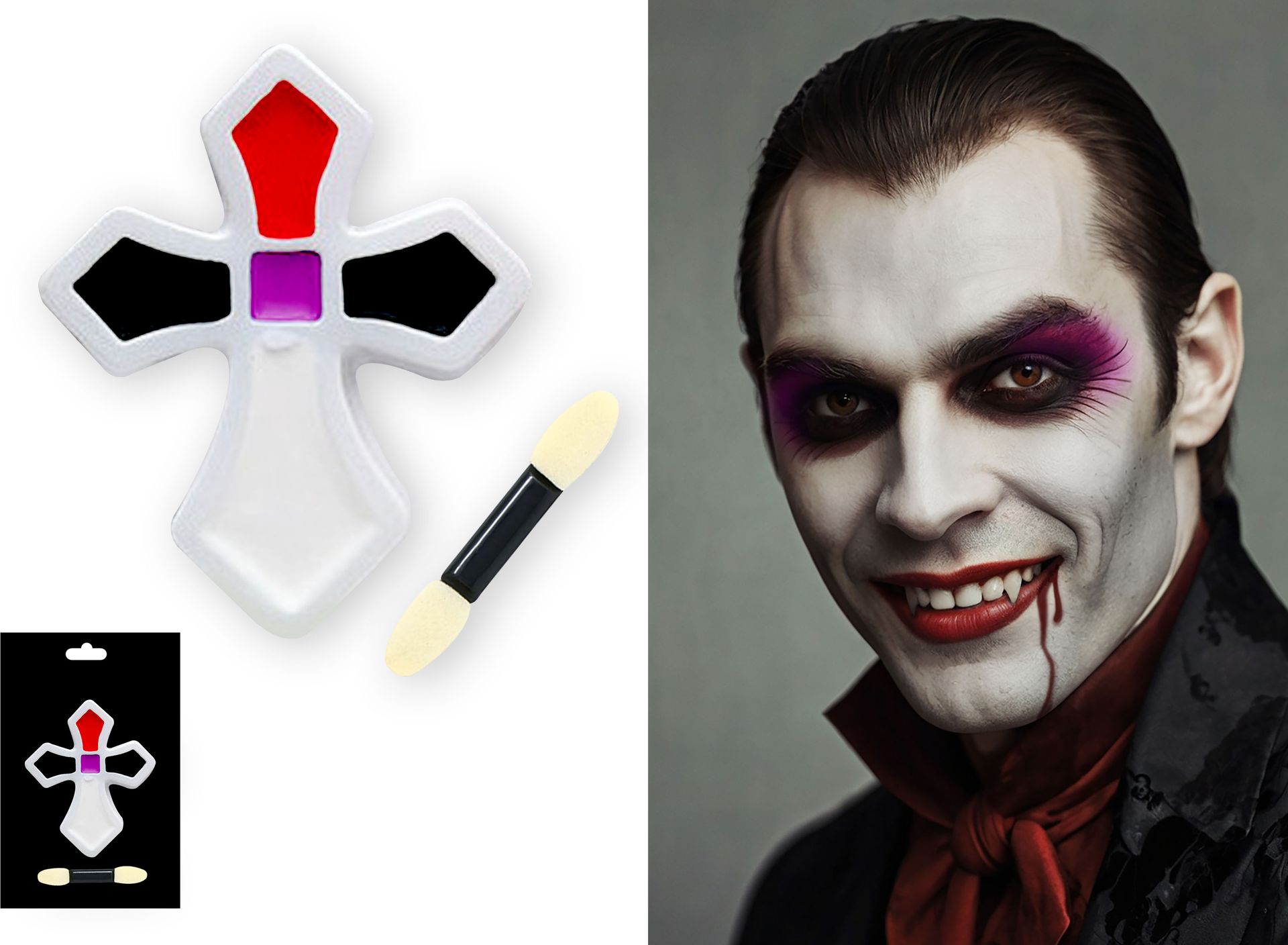 Make-up Set Vampier Meerkleurig