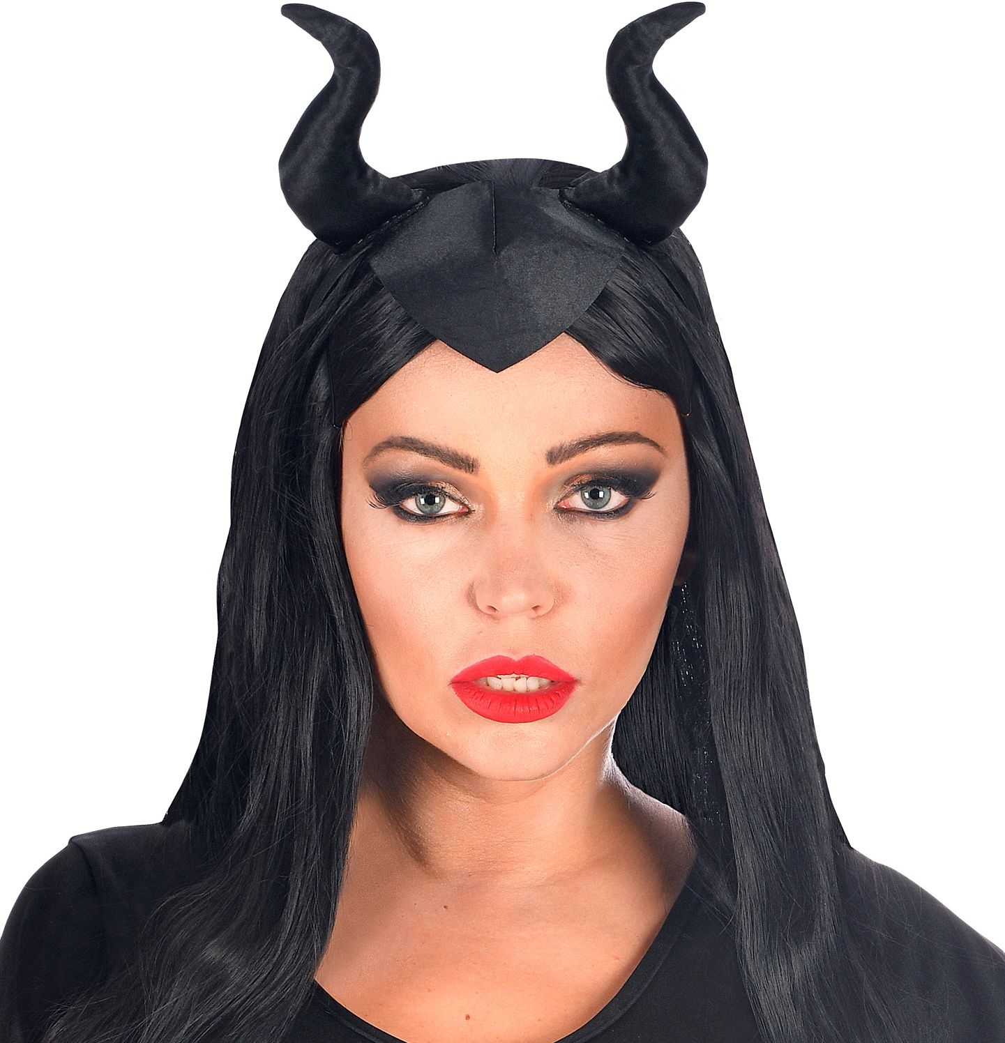 Maleficent haarband zwart