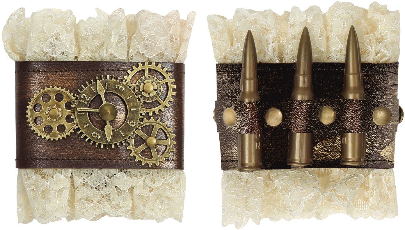 Manchetten steampunk vrouwen