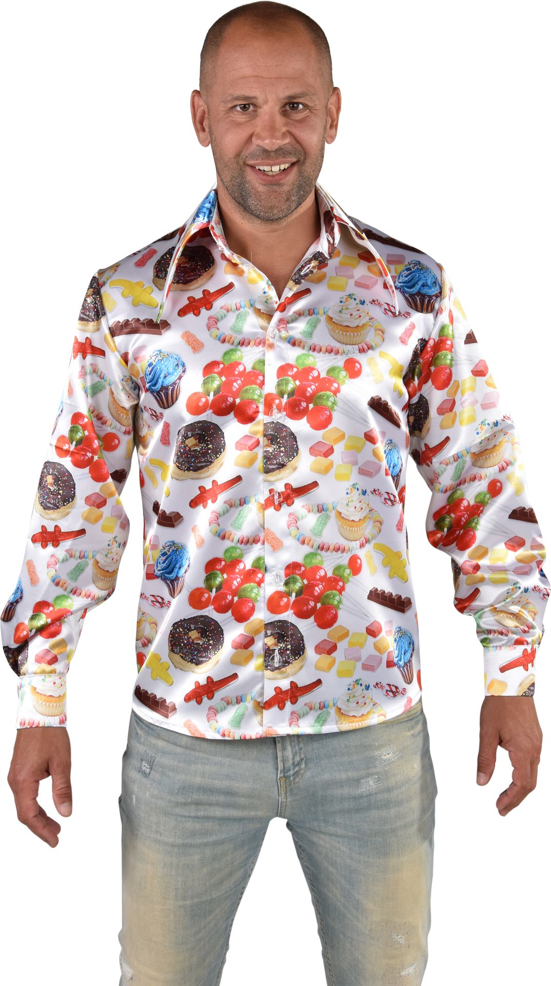 Mannen overhemd candy