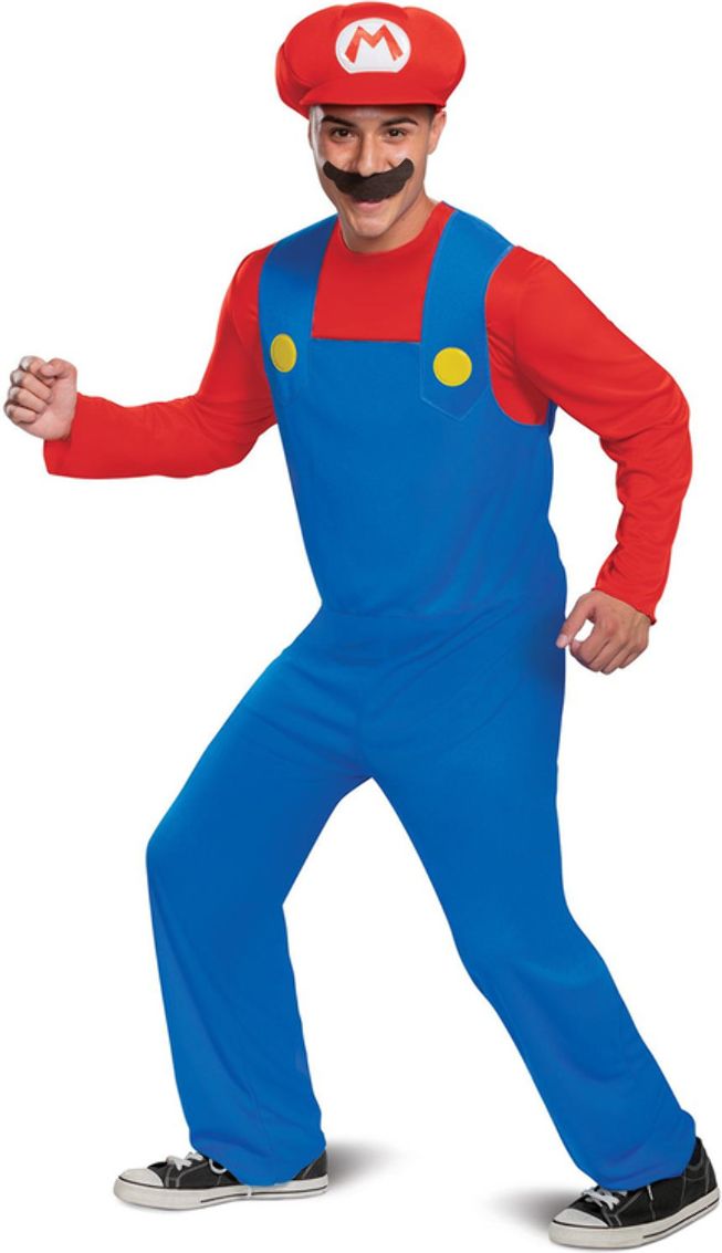 Mario Heren Pak Blauw en Rood