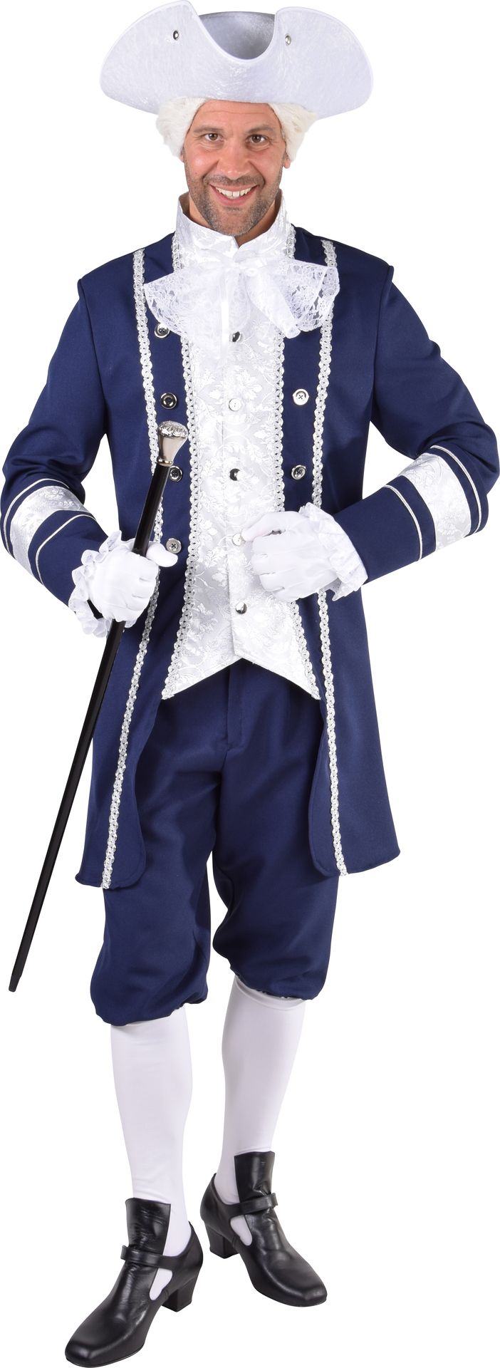 Markies heren blauw
