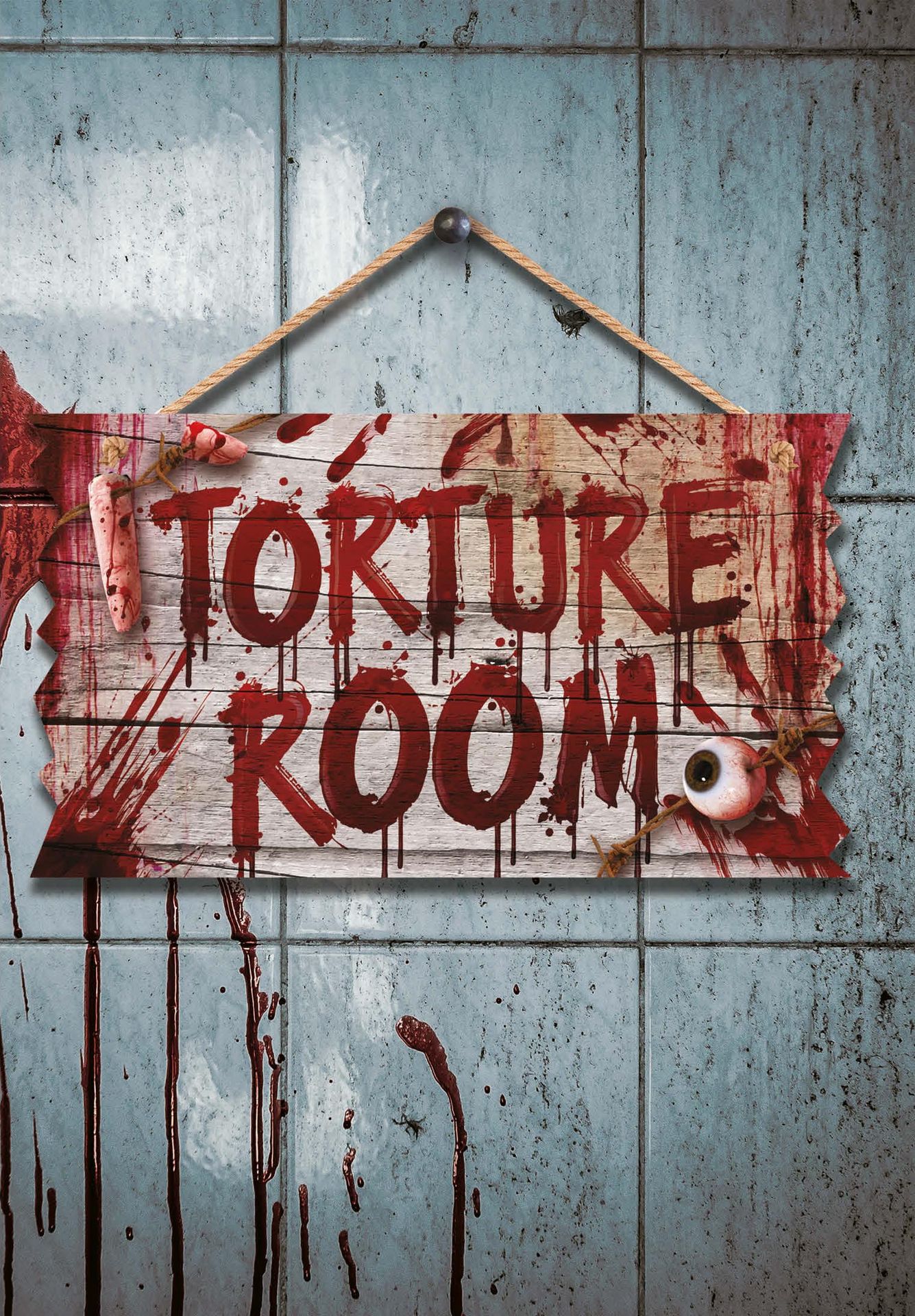 Martelkamer bord 35 x 20 cm halloween