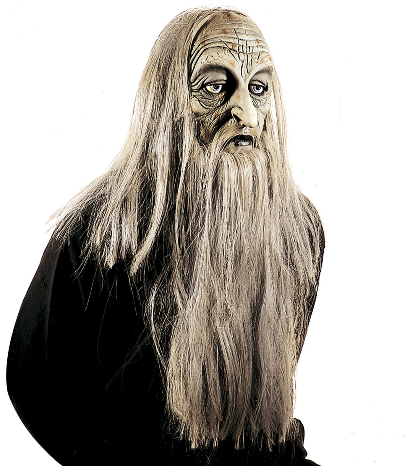 Masker oude man met haar Millenarian