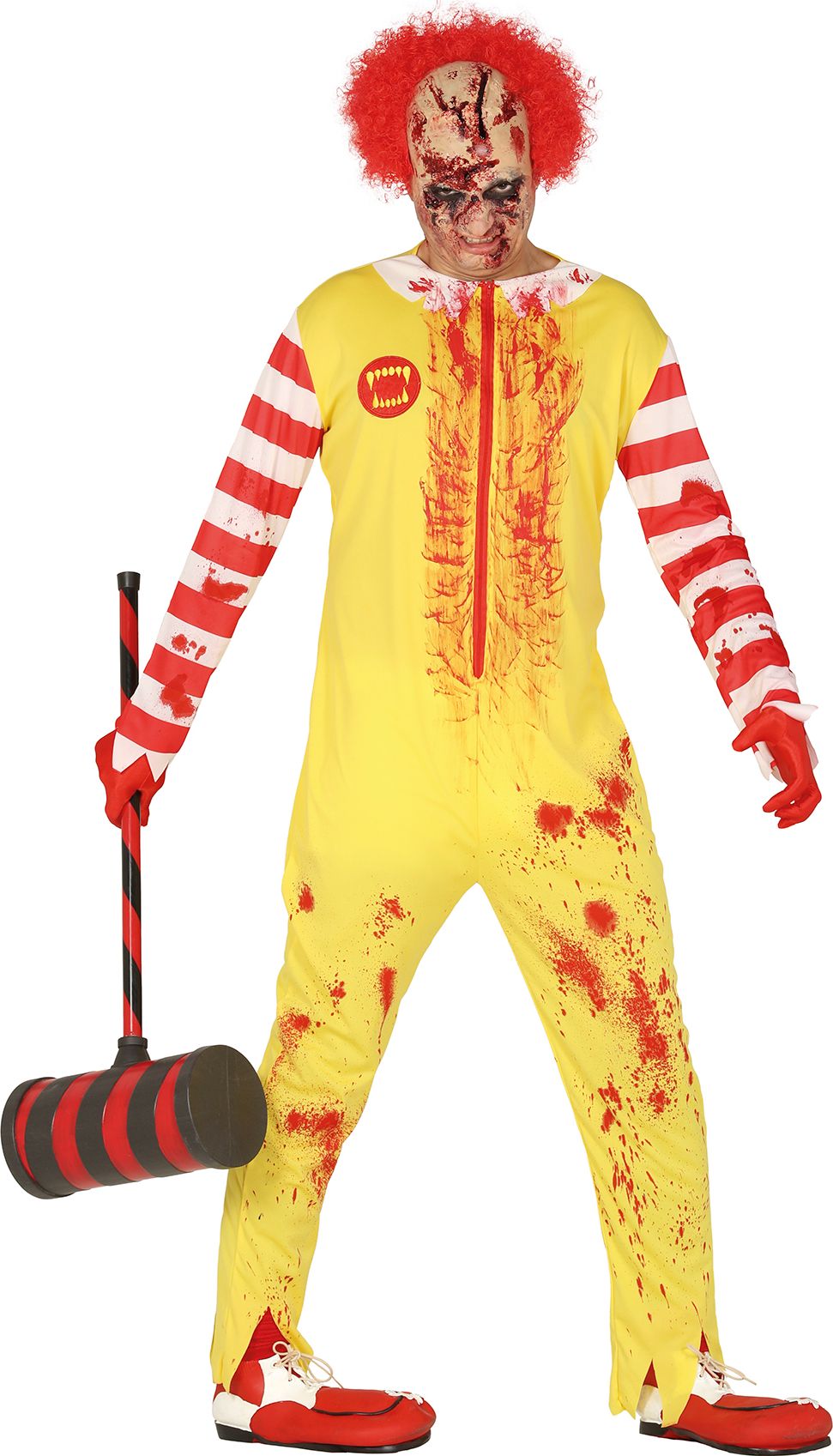 Mc Donalds killer clown outfit