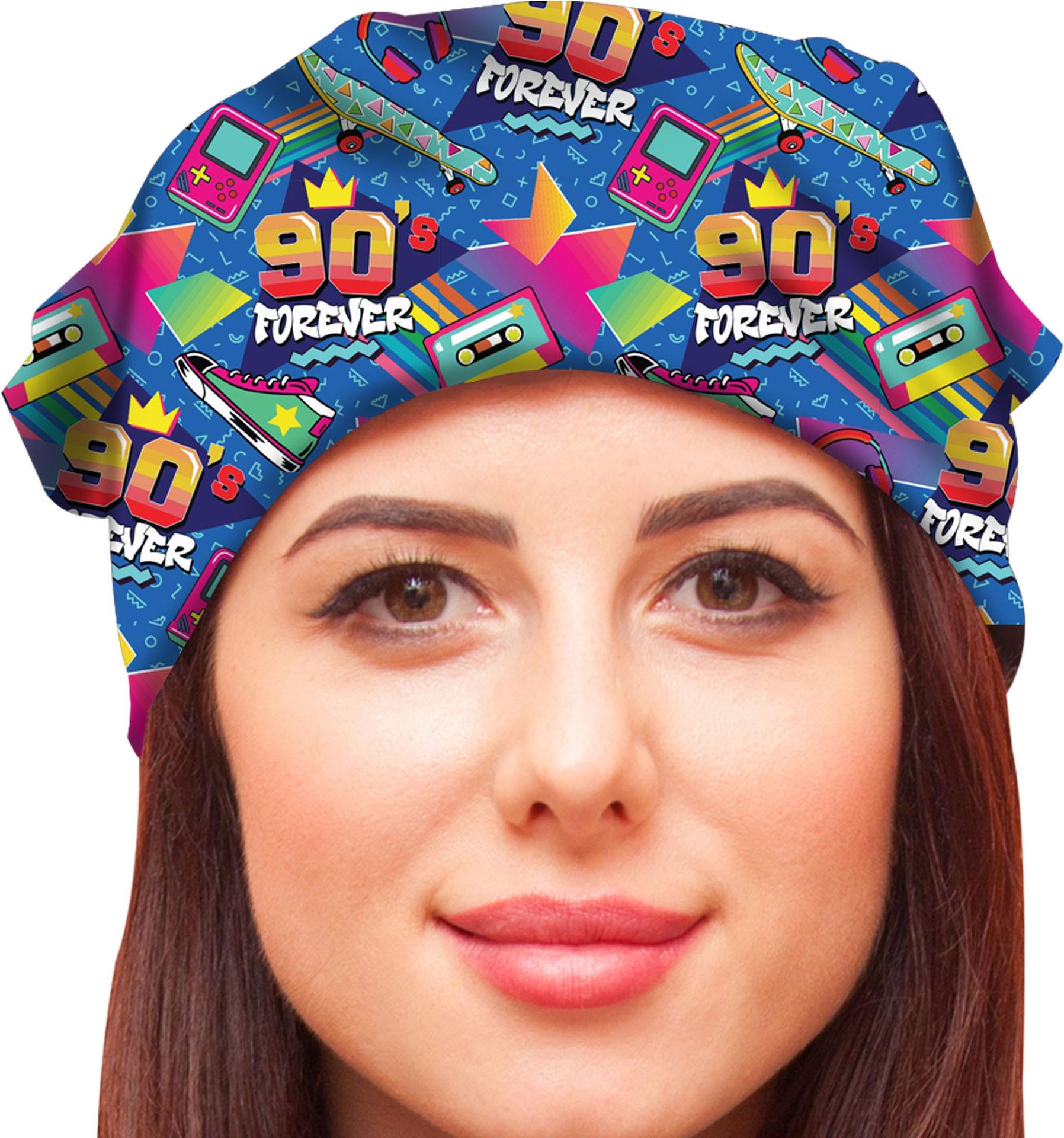 Meerkleurige 90's Bandana