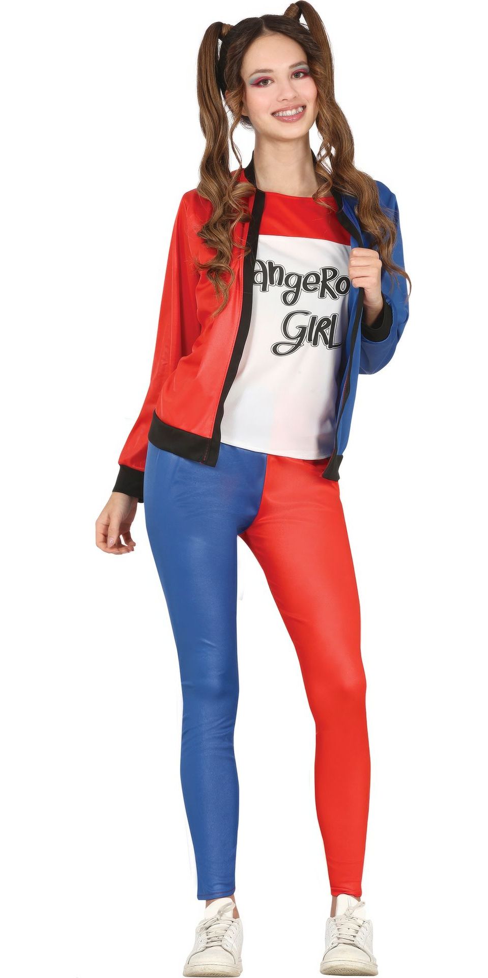 Meisje Harley Quinn outfit