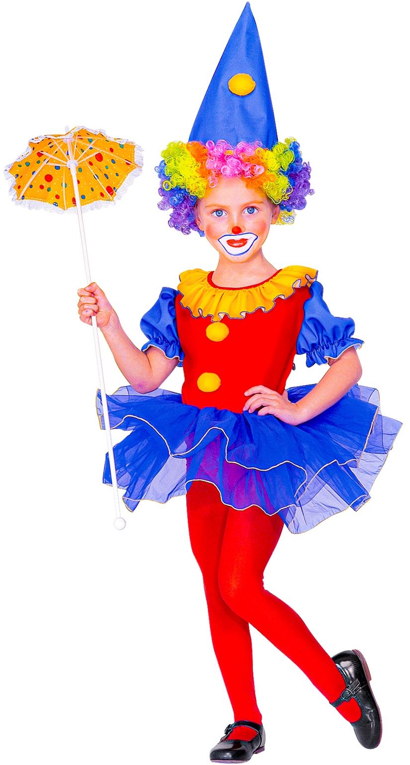 Meisjes clown jurkje