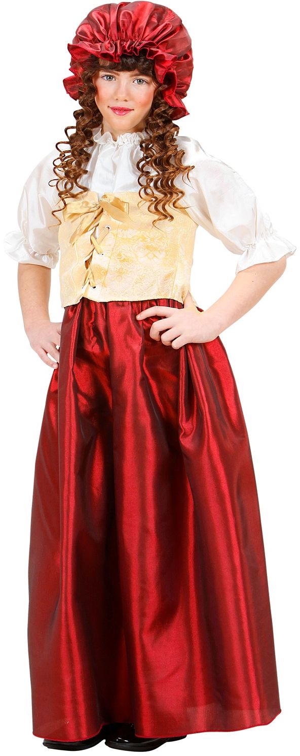 Meisjes Middeleeuwse jurk