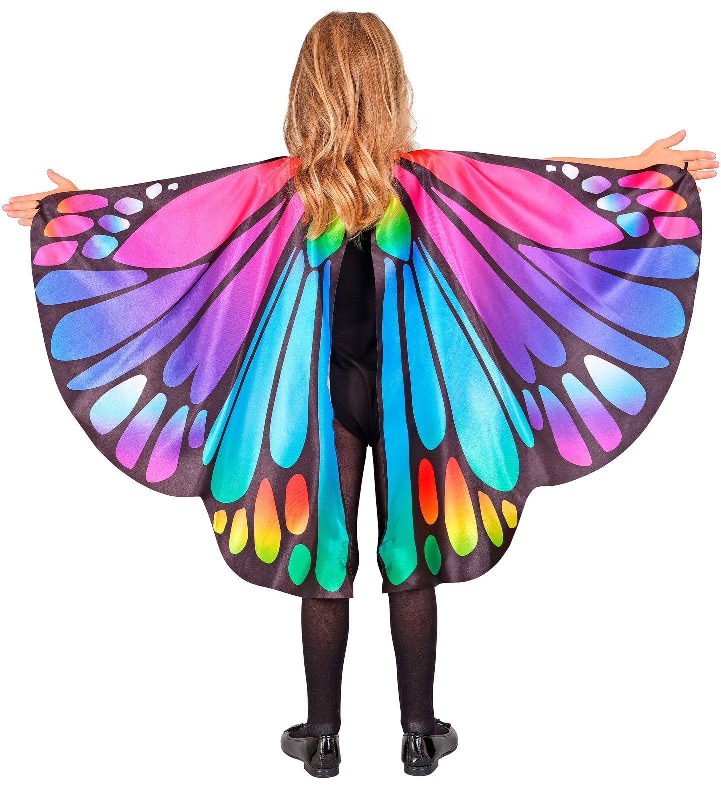 Meisjes Vlinder Kostuumset met Vleugels en Oogmasker 100x70 Cm