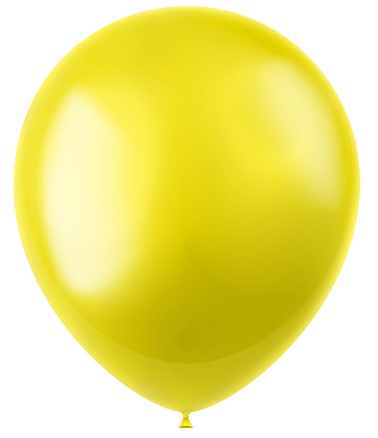 Metallic ballonnen geel