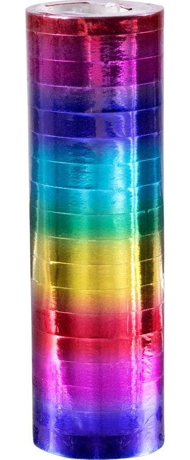 Metallic rainbow serpentine rollen