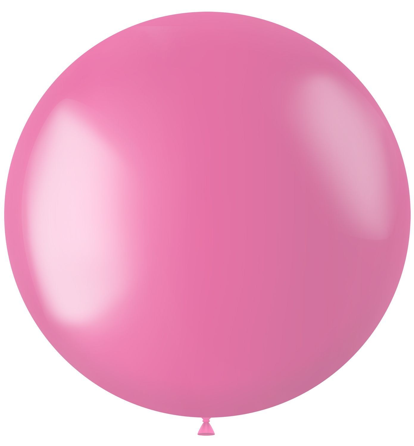 Metallic XL ballon bubblegum roze