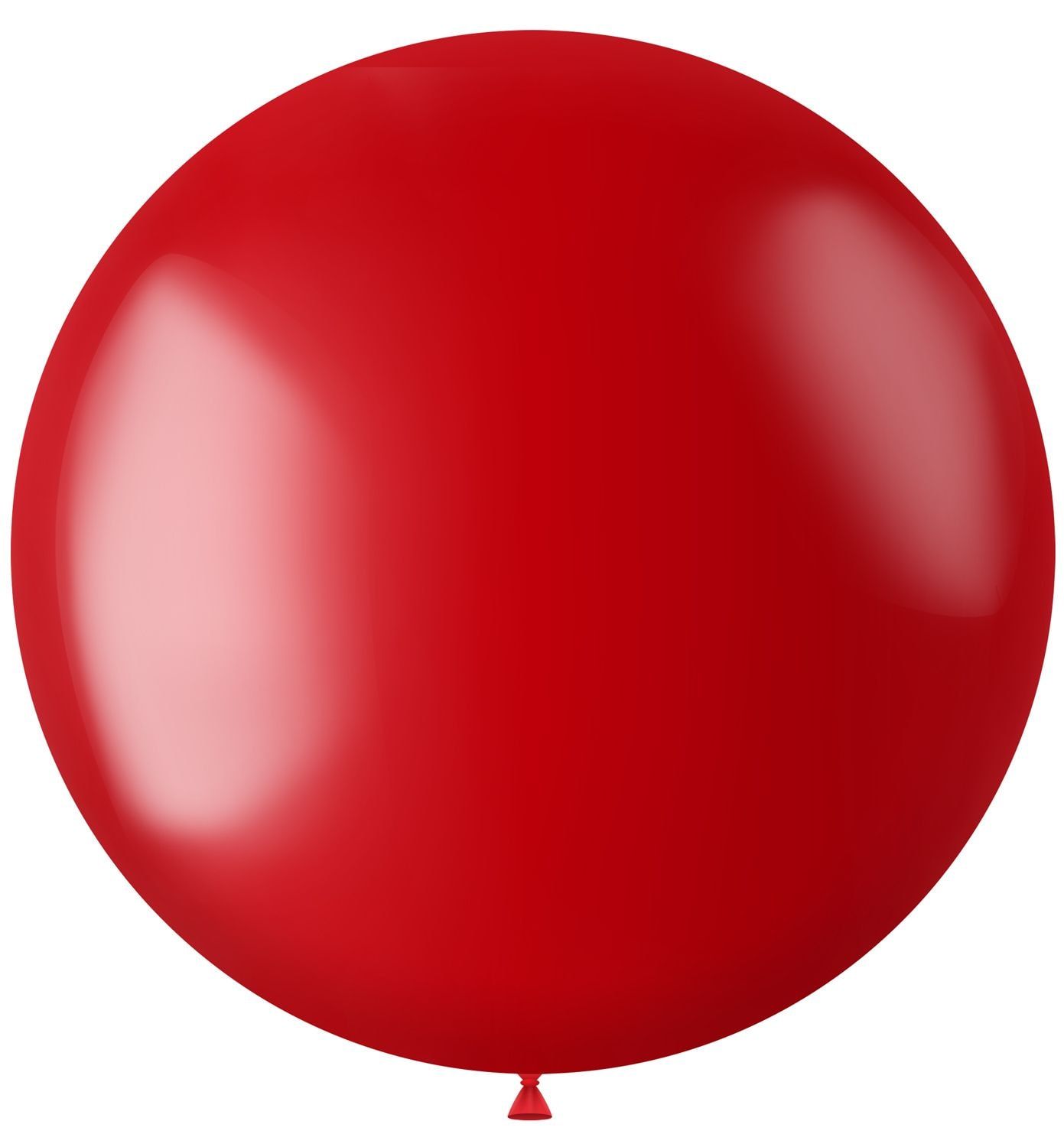 Metallic XL ballon rood
