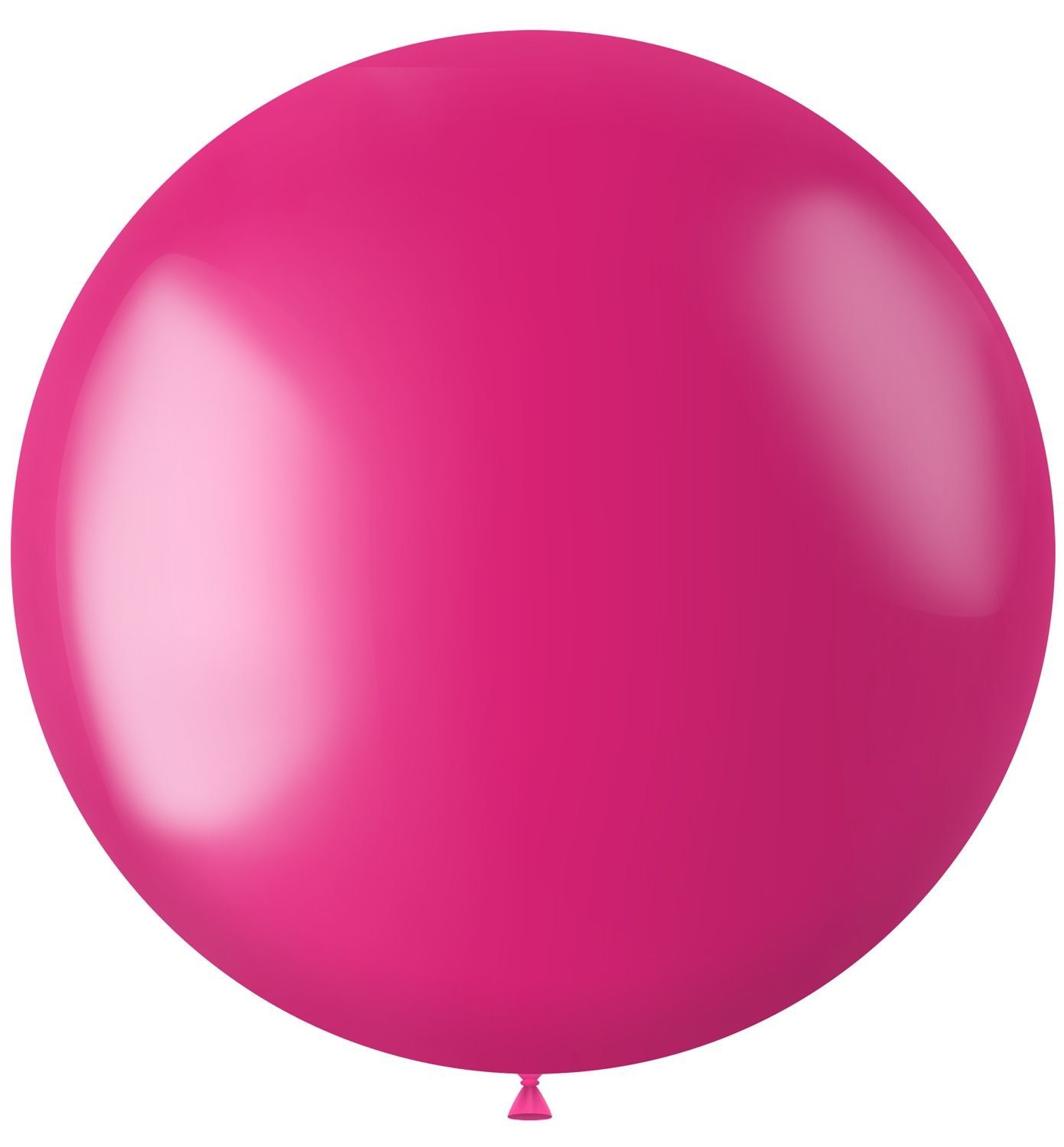 Metallic XL ballon roze