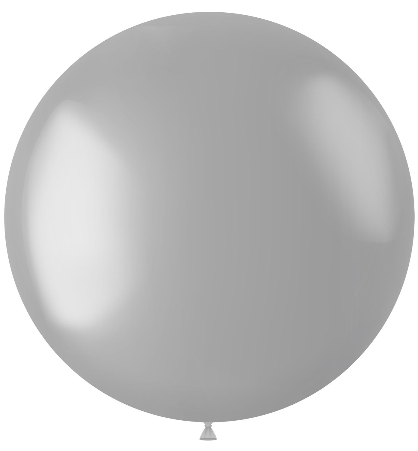 Metallic Xl Ballon Zilver