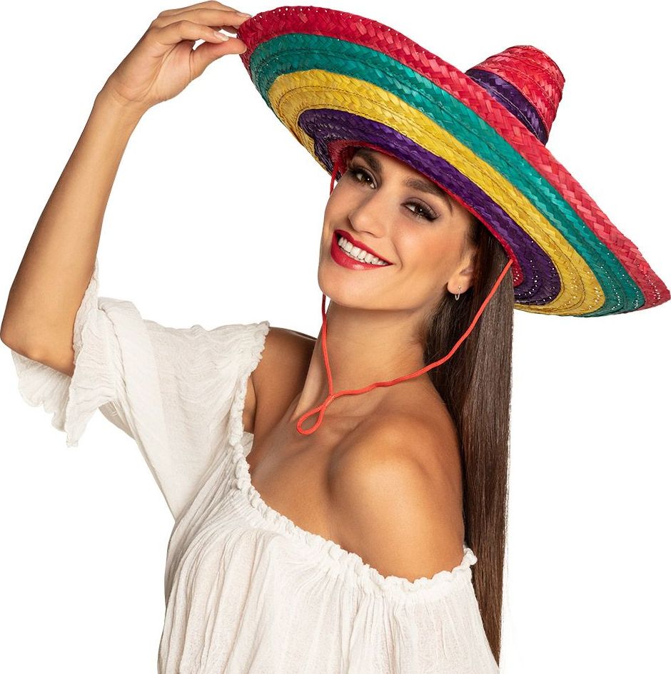 Mexicaanse sombrero meerkleurig