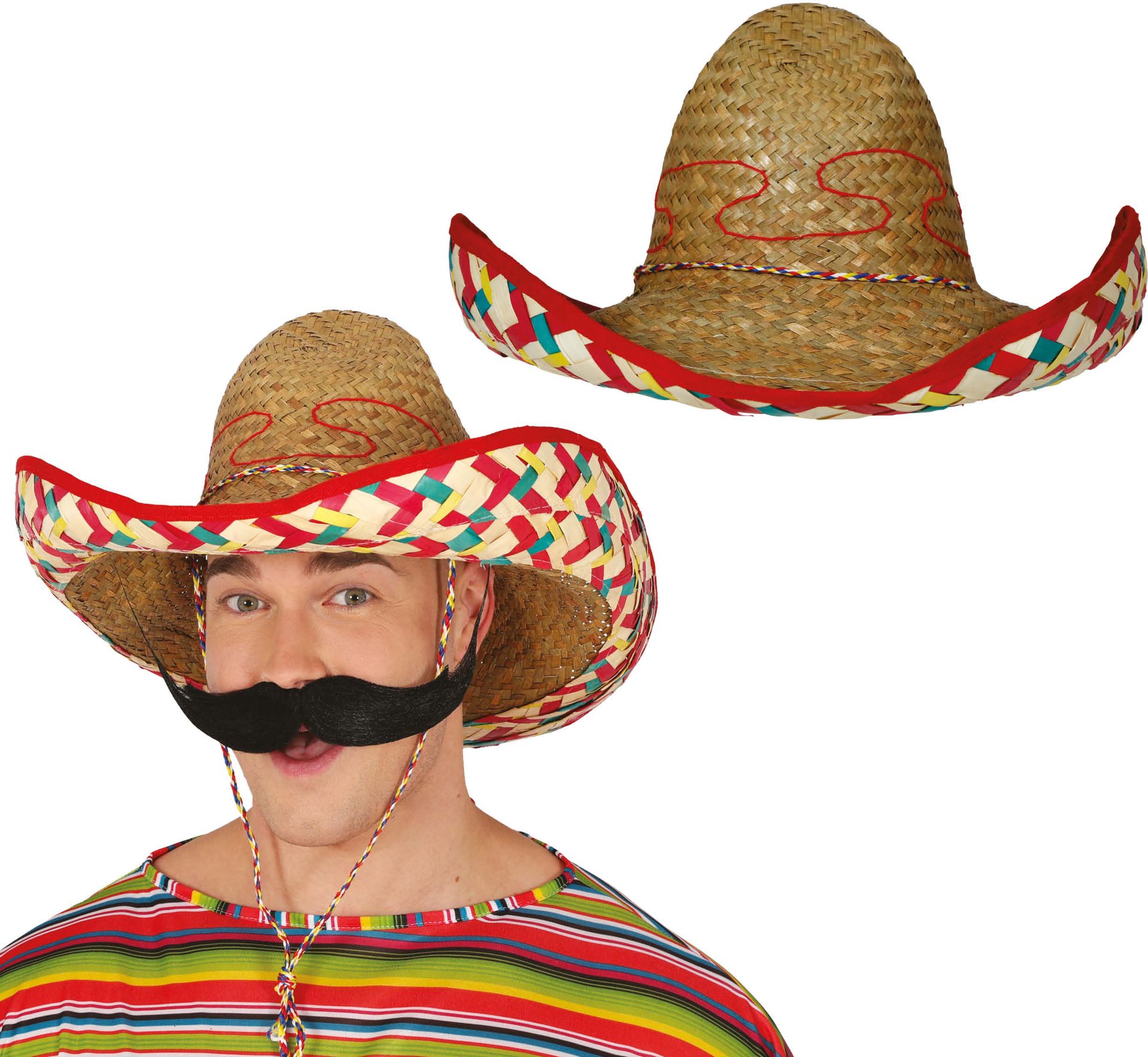 Mexicaanse Strohoed Versierd