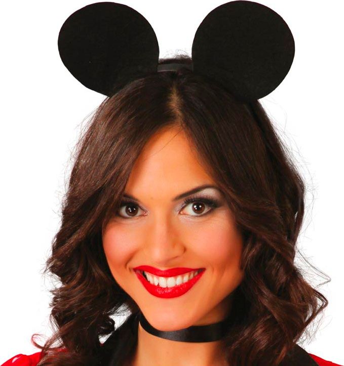 Mickey mouse oren zwart