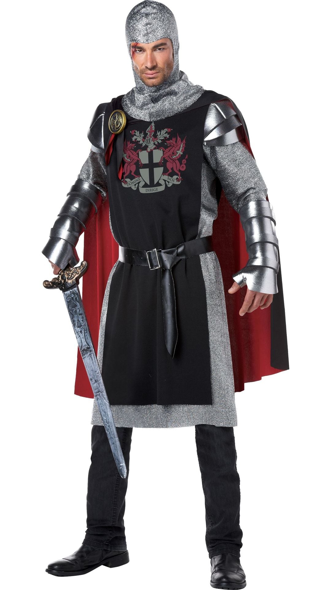 Middeleeuws ridder kostuum