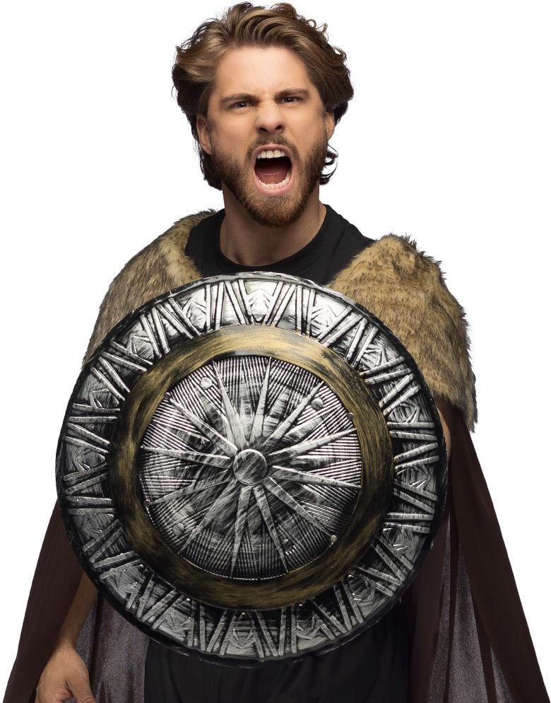 Middeleeuws Viking Schild Rond
