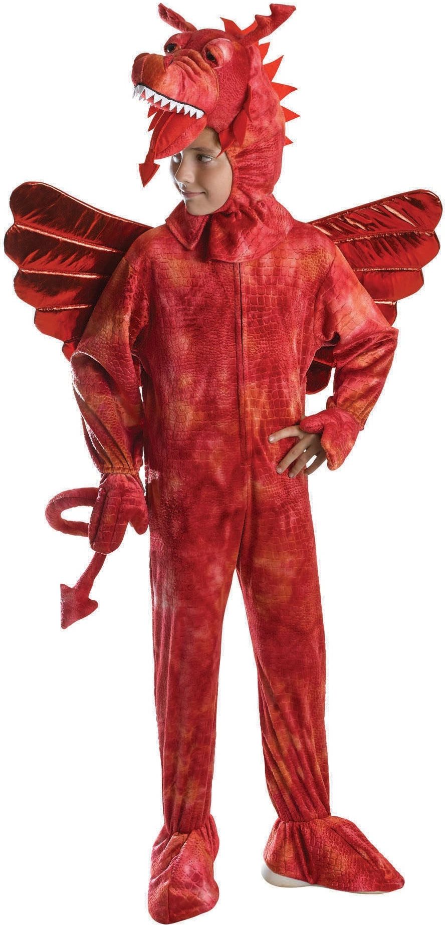 Middeleeuwse Draak Rood Jumpsuit