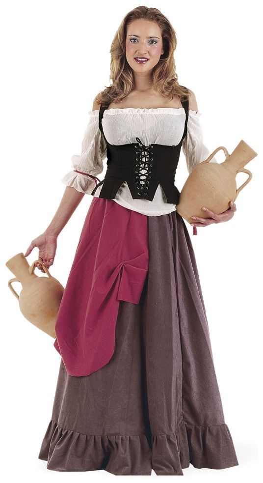 Middeleeuwse herbergier jurk