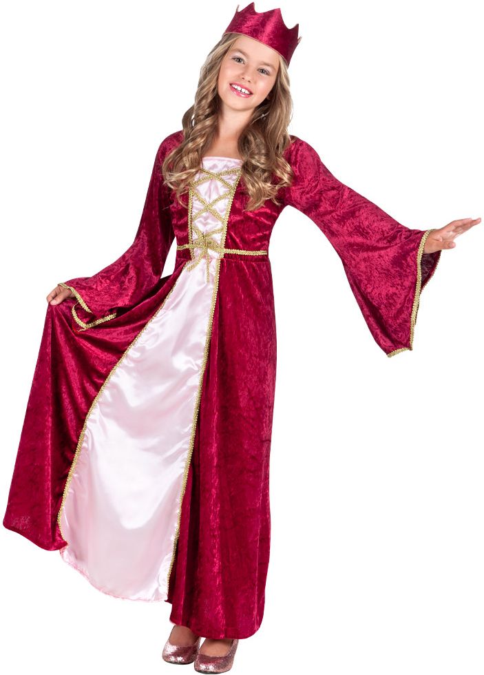 Middeleeuwse prinses jurk meisjes