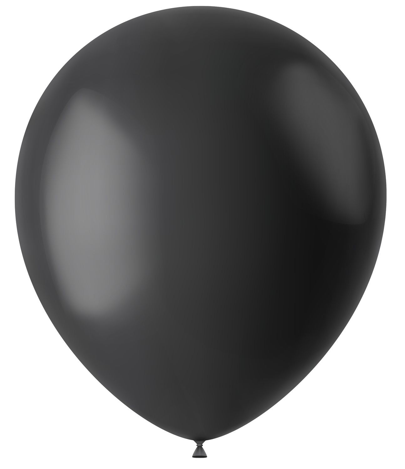 Midnight zwarte mat ballonnen 100 stuks