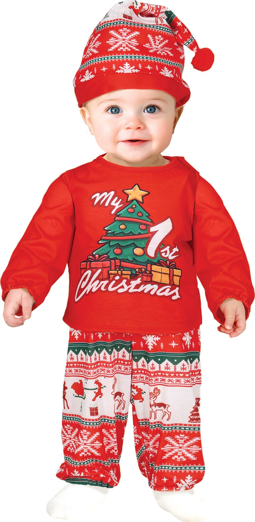 Mijn eerste kerstmis pyjama baby