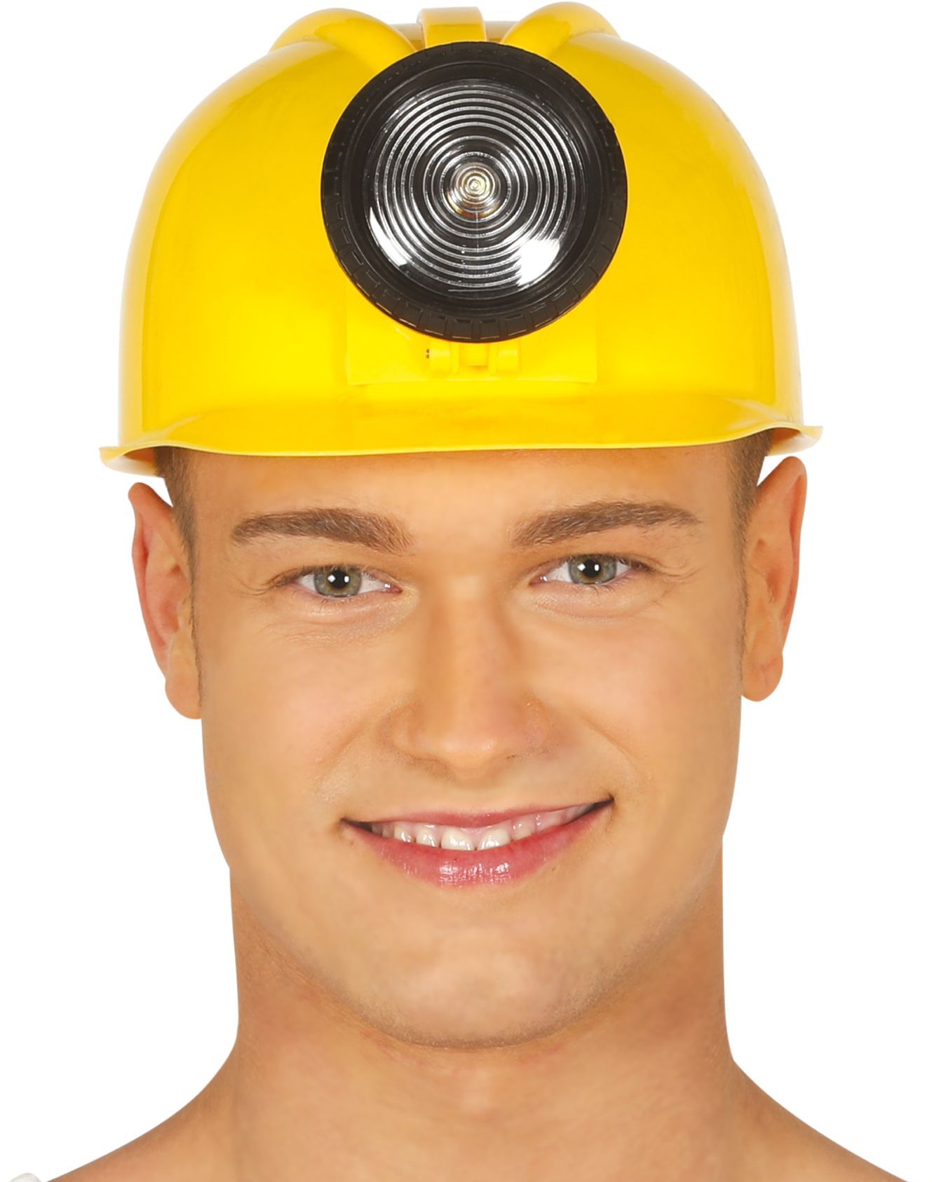 Mijnwerker helm met licht
