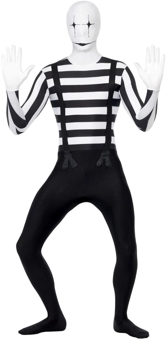 Mime speler morphsuit