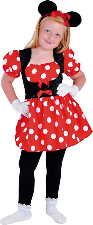 Minnie mouse jurkje meisjes